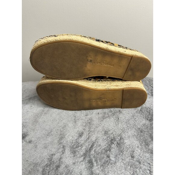 Sam Edelman Carrin Calf Hair Platform Slip on Shoes Espadrilles Flats Women's 7 - Picture 8 of 8